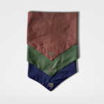 bandana para cachorro azul marrom e verde